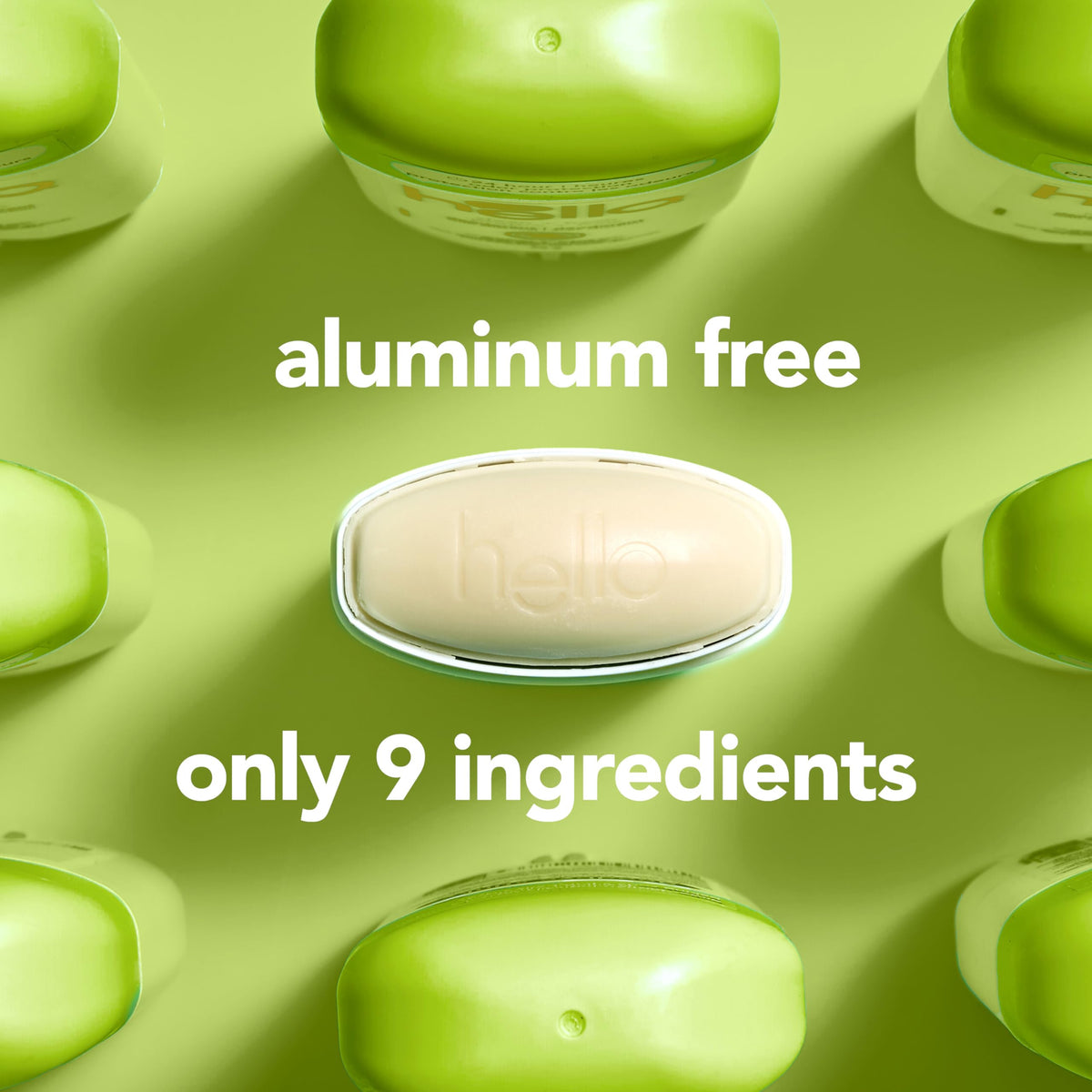 hello Fresh Citrus Deodorant back view with ingredient list