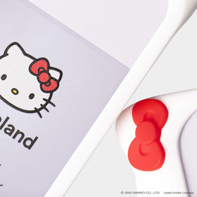 Hello Kitty mist case attached to handbag