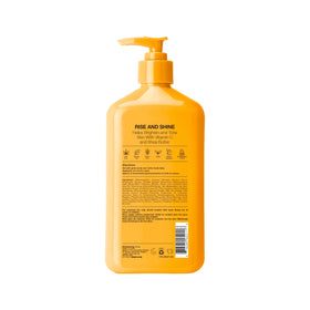 Hempz Citrus Blossom Body Lotion 17 Fl Oz back view