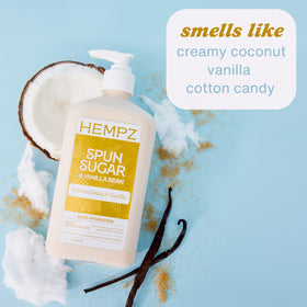 Hempz Cotton Candy Body Lotion 17 fl oz side view