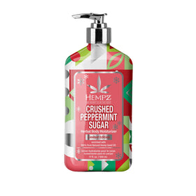 Hempz Crushed Peppermint Body Lotion 17 oz front view