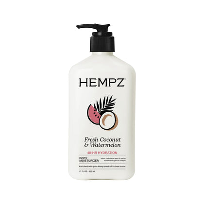 Hempz Fresh Coconut & Watermelon Body Lotion front view 572g