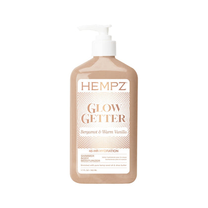 Hempz Glow Getter Moisturizing Body Lotion 17 Fl Oz front view