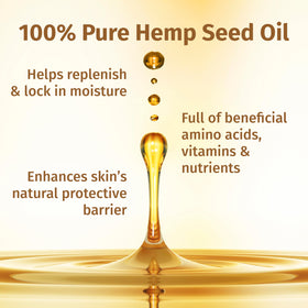 Hempz Herbal Body Moisturizer with tropical plants background