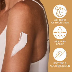 Hempz Koa & Sweet Almond Lotion back view