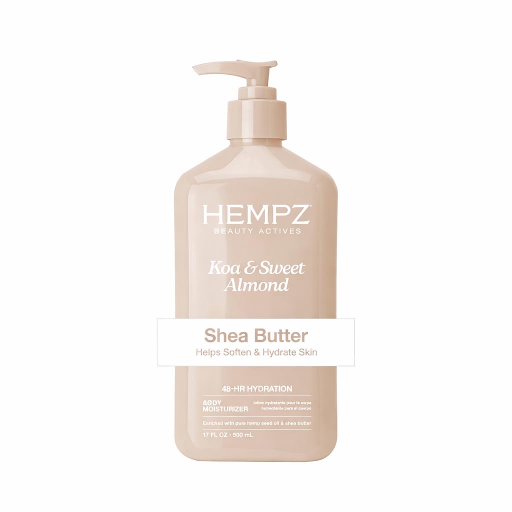 Hempz Koa & Sweet Almond Moisturizing Body Lotion front view