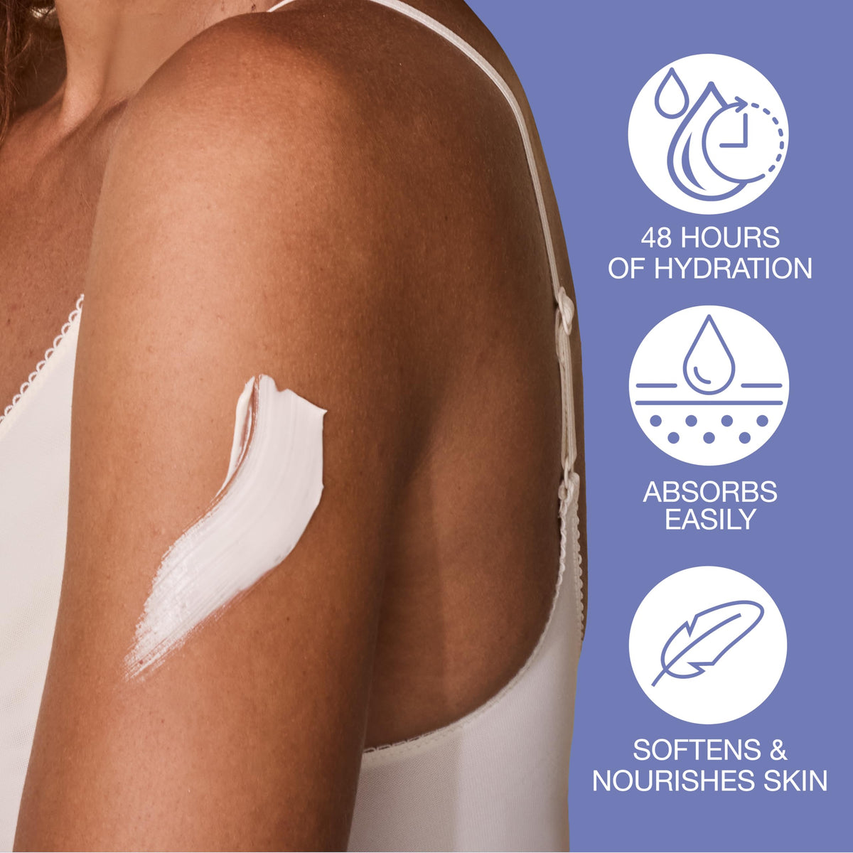 Hempz Lavender & Chamomile Body Lotion on a bathroom counter