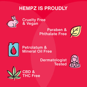 Hempz Pomegranate lotion with natural ingredients