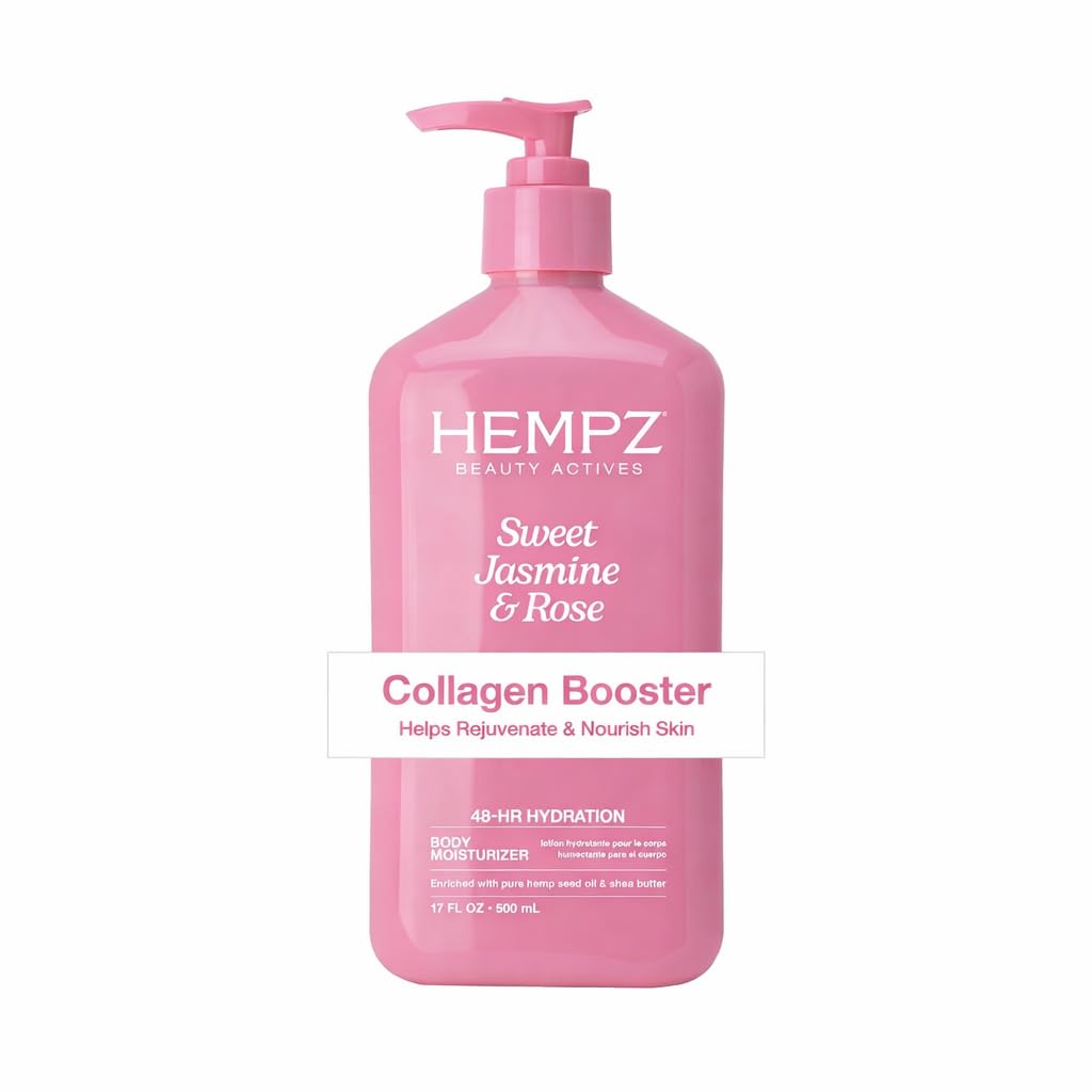 Hempz Sweet Jasmine & Rose Body Moisturizer 17 Fl. oz. front view