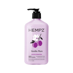 Hempz Vanilla Plum Moisturizing Body Lotion 17 Fl Oz front view