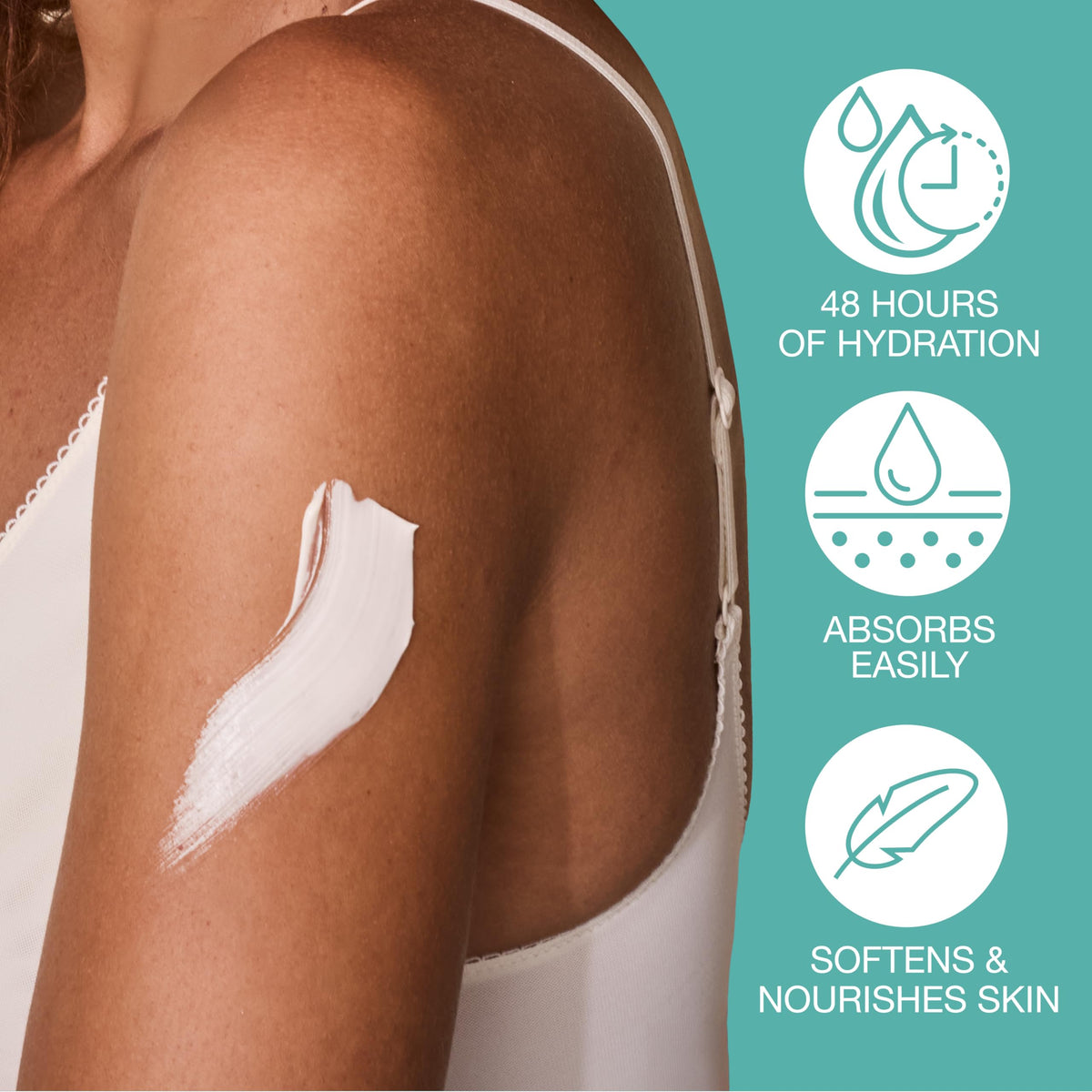 Hempz Whipped Vanilla Coconut Cream Body Lotion in a lifestyle setting