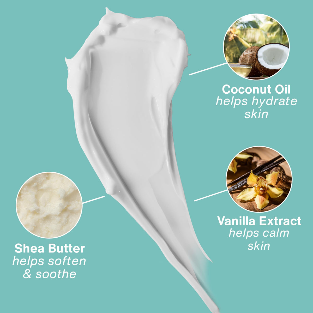 Hempz Whipped Vanilla Coconut Cream Body Lotion packaging details
