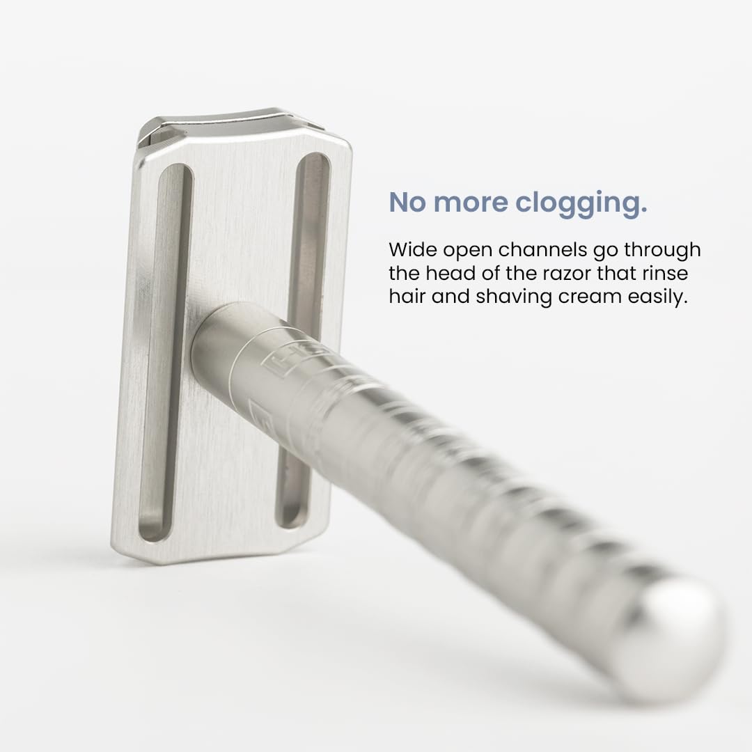 Henson Shaving Razor easy clean channels