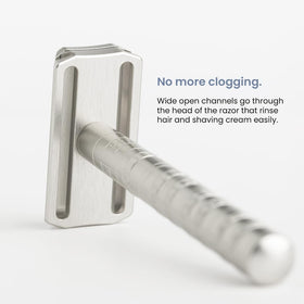 Henson Shaving Razor with spare blades packaging