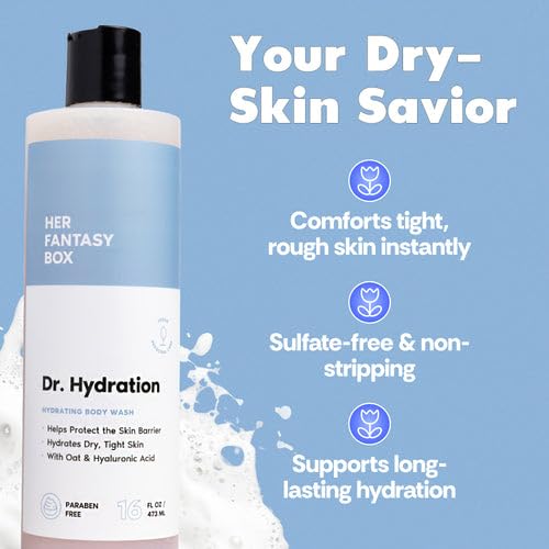 Her Fantasy Box body wash packaging details