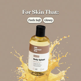 Her Fantasy Box Hydrating Body Oil bottle with label