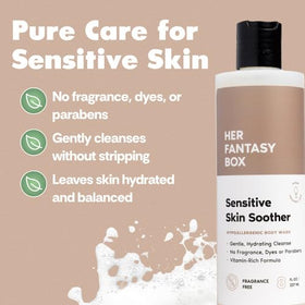 Her Fantasy Box Sensitive Skin Soother Body Wash side view