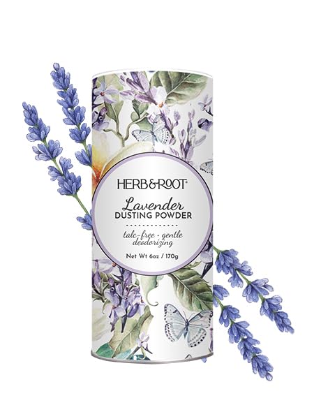 Herb & Root Body Powder packaging front view