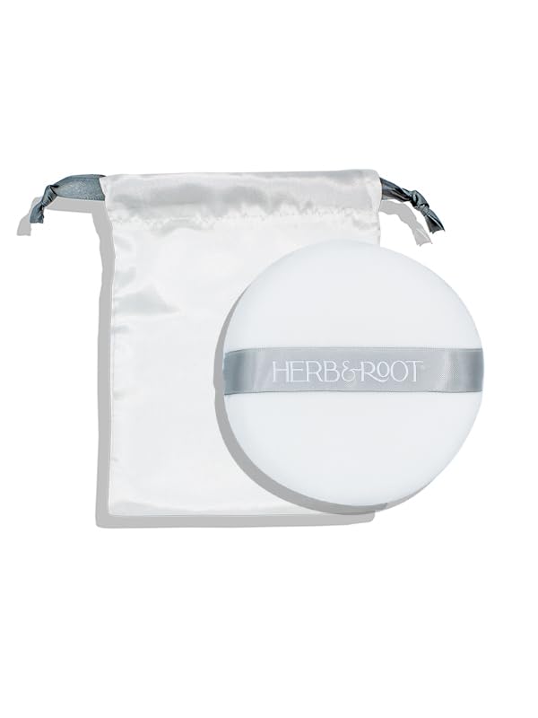 Herb & Root Body Powder rose scent close-up