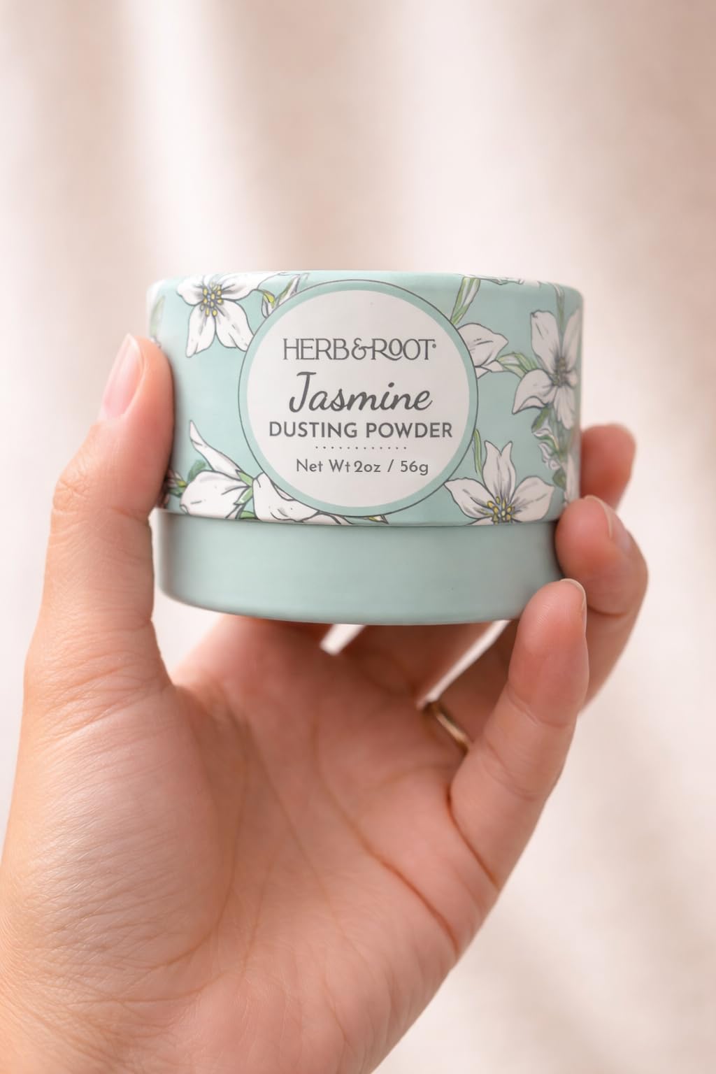 Herb & Root Jasmine Dusting Powder 2 oz travel size