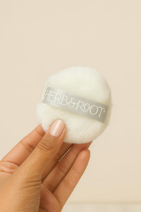 Herb & Root Rose Talc-Free Body Dusting Powder packaging