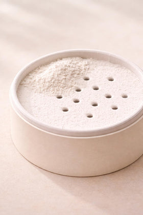 Herb & Root Vanilla Dusting Powder 2 oz with packaging