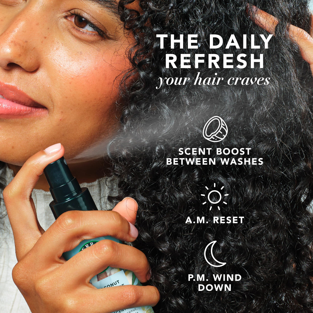 Herbal Essences Coconut Hair Mist packaging details