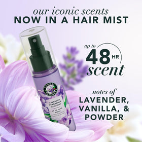 Herbal Essences Lavender Hair Mist bottle side view
