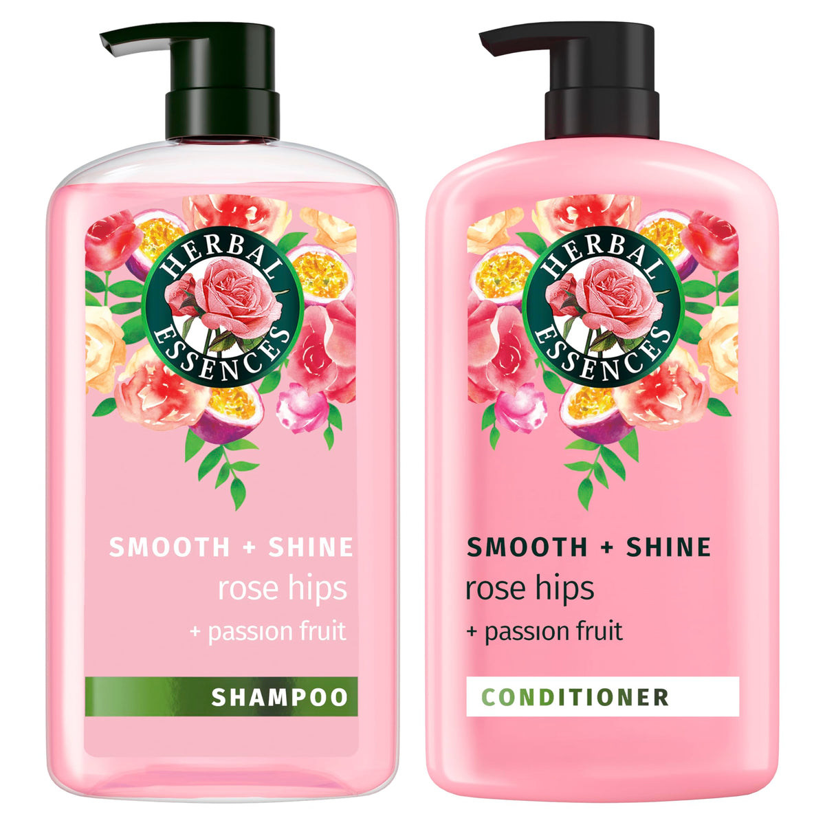 Herbal Essences Rose Hips and Passionfruit Shampoo front view