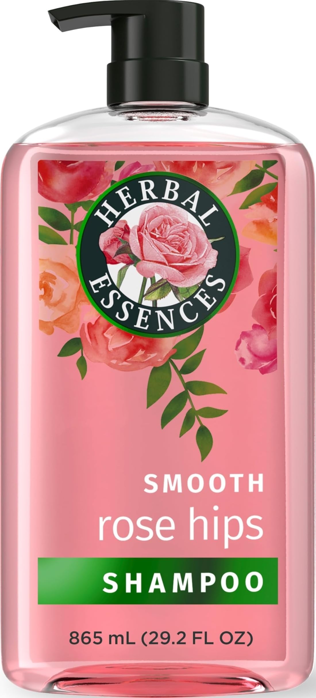 Herbal Essences Rose Hips Smooth Shampoo 29.2 Fl Oz front view