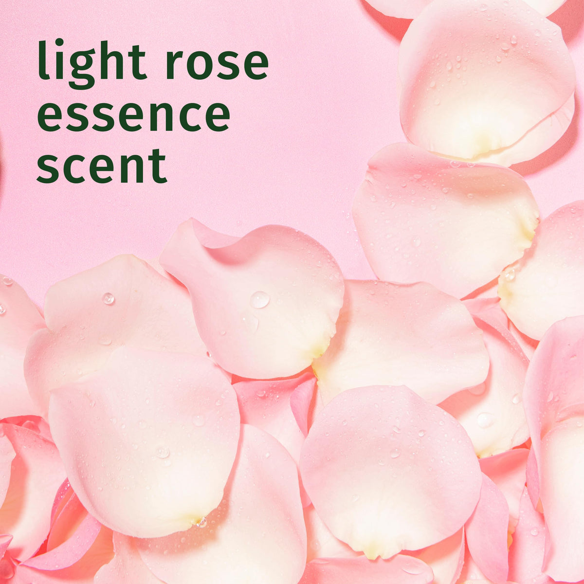 Herbal Essences Rose Hips Smooth Shampoo with floral background