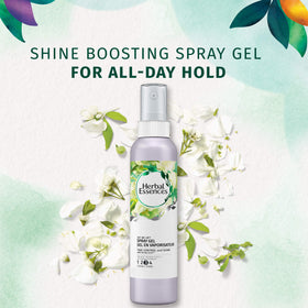 Herbal Essences Set Me Up Spray Gel 5.7 fl oz bottle back view