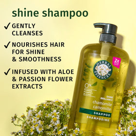 Herbal Essences Shine Collection Shampoo 33.8 fl oz back view