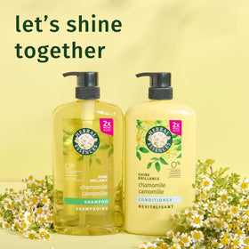 Herbal Essences Shine Collection Shampoo 33.8 fl oz cap open