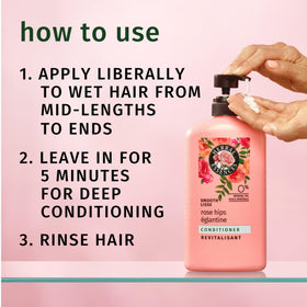 Herbal Essences Smooth Conditioner showing ingredients