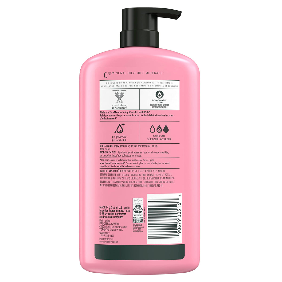 Herbal Essences Smooth Conditioner with rose petals