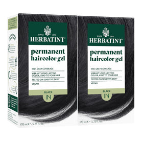 Herbatint 1N Black Permanent Hair Dye packaging front view