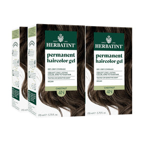 Herbatint 4N Chestnut Brown Permanent Hair Dye packaging front view