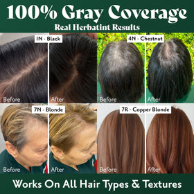 Herbatint 5C Light Ash Chestnut Brown Hair Dye mixed formula