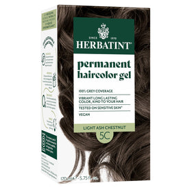Herbatint 5C Light Ash Chestnut Brown Hair Dye packaging front view