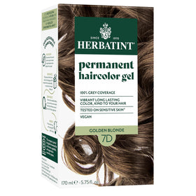 Herbatint 7D Golden Blonde Hair Dye packaging front view