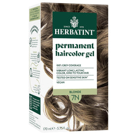 Herbatint 7N Blonde Permanent Hair Dye packaging front view