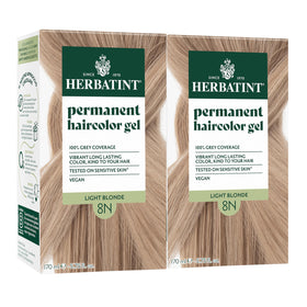 Herbatint 8N Light Blonde Permanent Hair Dye packaging front view