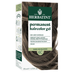 Herbatint Dark Ash Blonde Permanent Hair Dye box front view
