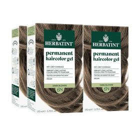 Herbatint Dark Blonde Permanent Hair Dye 4 Pack front view