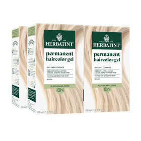 Herbatint Platinum Blonde Permanent Hair Dye 4 Pack front view