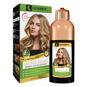 HERBBY Hair Color Shampoo for men and women