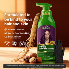 Herbishh argan hair mask 25ml tube included with shampoo