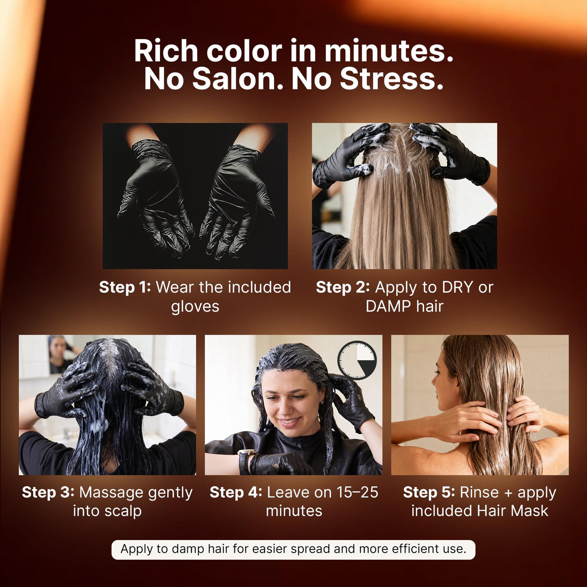 Herbishh argan hair mask included with shampoo