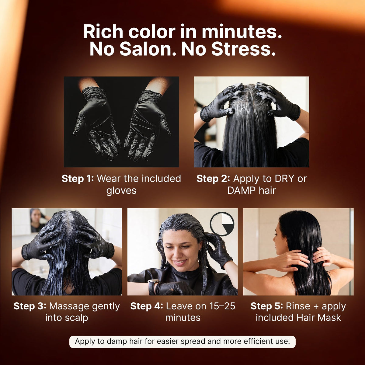 Herbishh argan hair mask included with shampoo